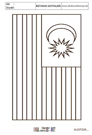 Malezya boyama sayfaları